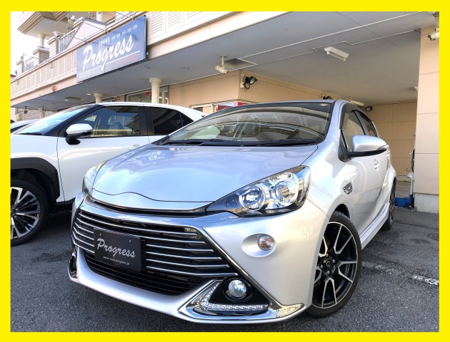 アクア　Ｇ　Ｇ’ｓ　プッシュスタート　スマートキー　Ｇ’ｓ専用パーツ　ＬＥＤビーム　１７ＡＷ　ＳＤナビ　フルセグＴＶ　ＢＴ　Ｂカメラ　革ステア　ハーフレザー　ステアＳＷ　ＥＴＣ　記録簿　グー鑑定　グー故障診断